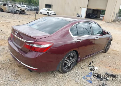 2017 Honda Accord Sport из США, поврежденный, VIN 1HGCR2F51HA015406